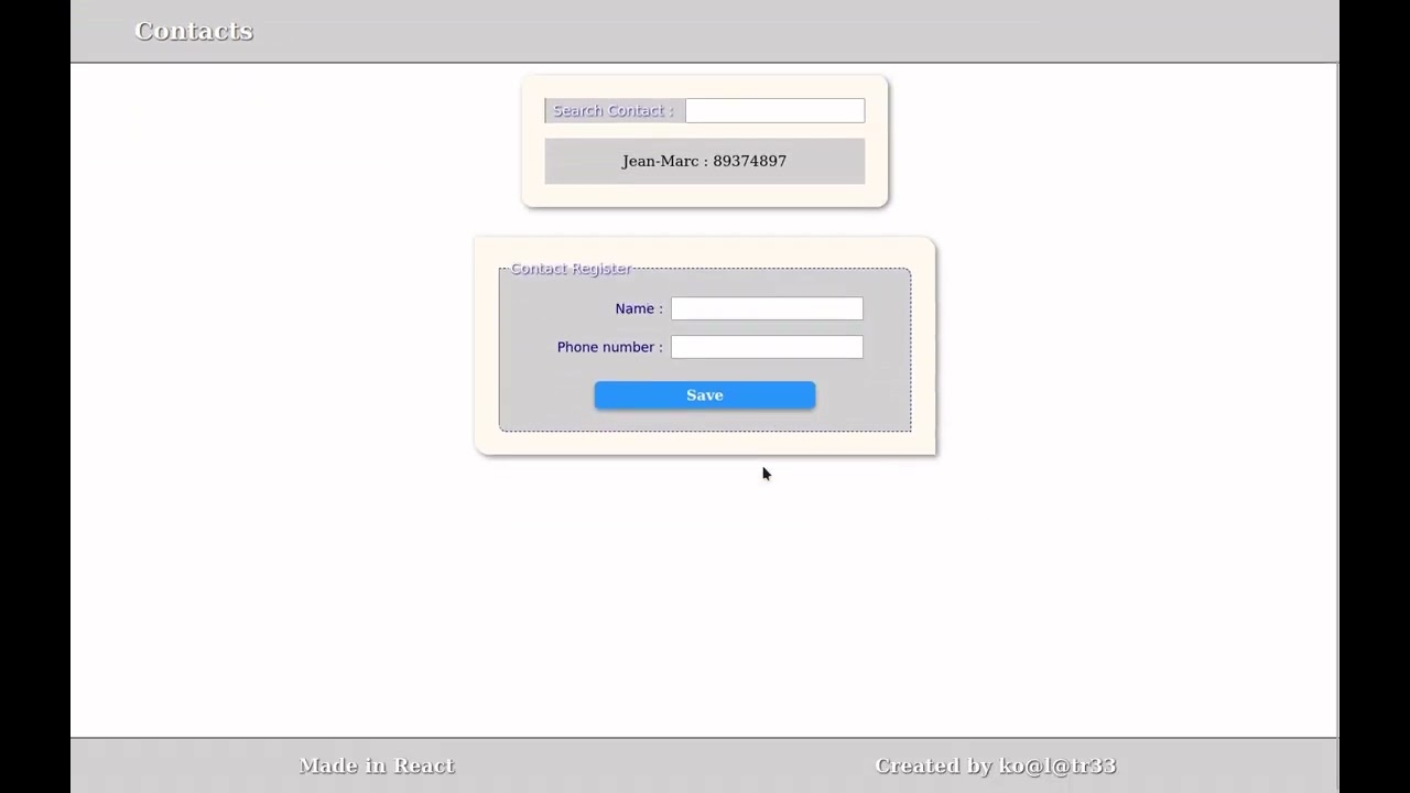 #16 web dev frontend : Rest API Phonebook (json + axios)