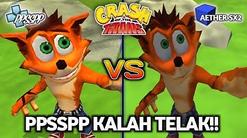 Perbandingan Game Crash Of The Titans Aether SX2 VS PPSSPP!! Ini Terlalu Sama