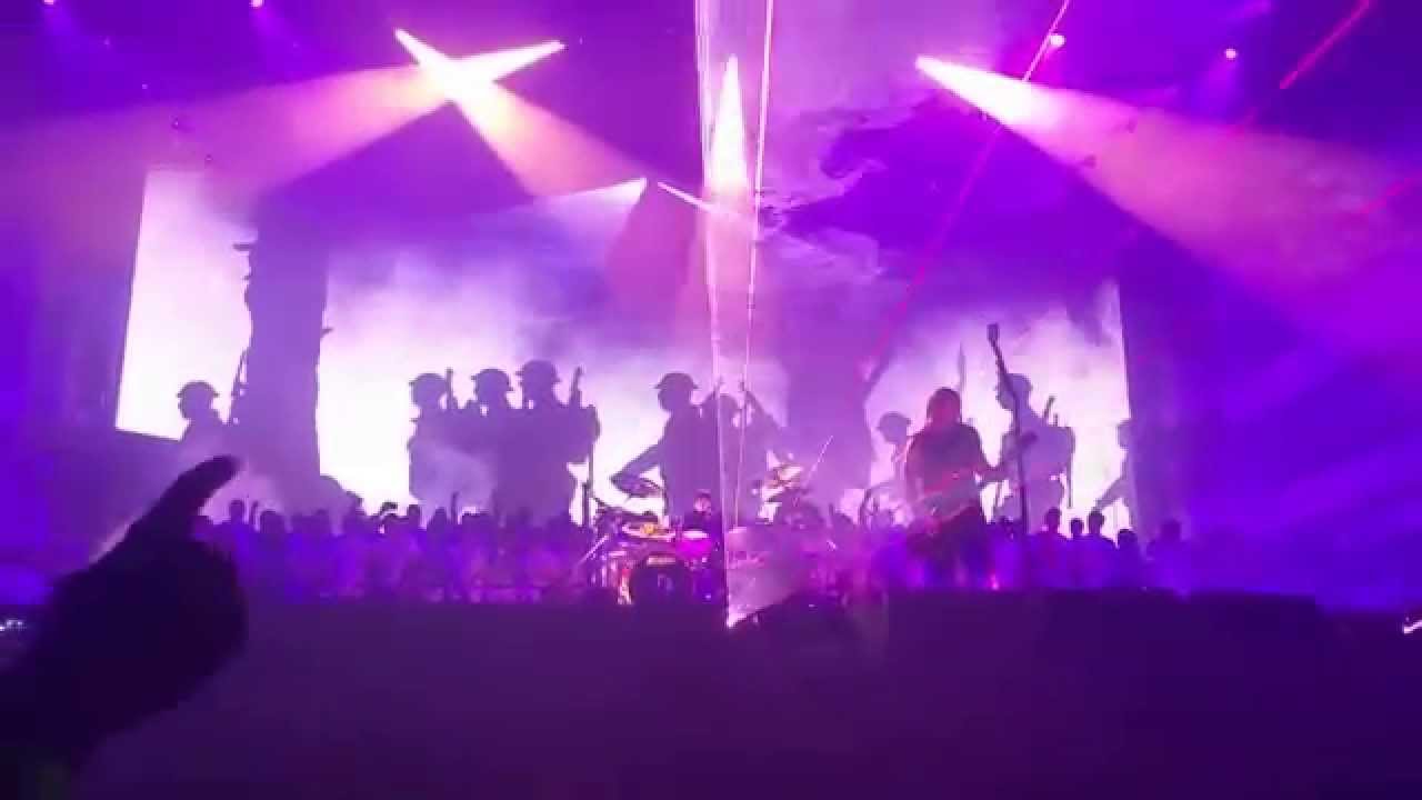 Metallica Ullevi 2015-08-22 Gothenburg -- ONE-- intro