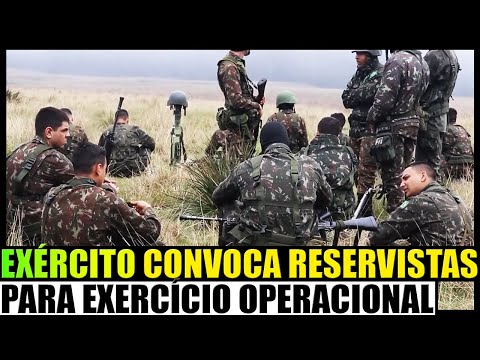 Comando Militar do Leste diz que convocação de reservistas #éboato