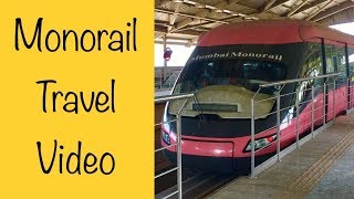 Mumbai Monorail 2020 Journey | Travel view | Full HD | मुंबई मोनोरेल