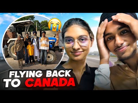 Sukham’s LAST DAY in INDIA !! ✈️ flying back to CANADA l Miss Fun Vlogs