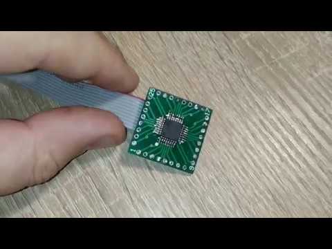 Прошивка Atmega 8 программой SinaProg