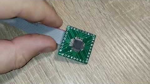 Прошивка Atmega 8 программой SinaProg