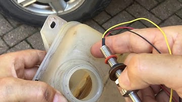 How to Fit a Coolant Level Alarm - MG ZS, Rover 45 etc