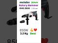 Metabo KHE 2650 SDS Plus 850W 26mm Rotary Hammer Drill | Best quick chuck 26mm Rotary Hammer Drill