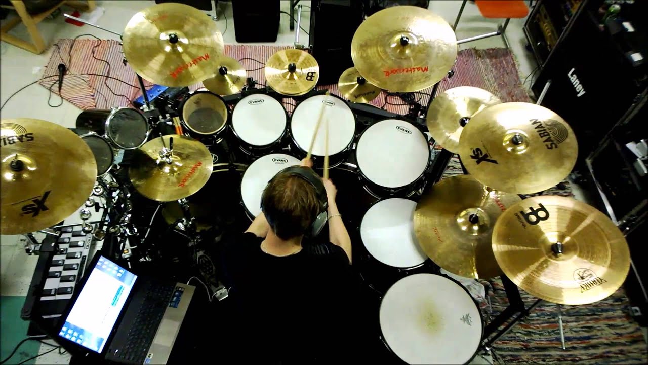 Dream Theater Learning to live drum cover YouTube