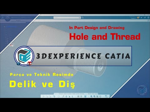 3DEXPERIENCE CATIA - Hole and Thread  🌟