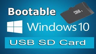 How to Bootable Windows 10 from USB sd Card screenshot 4