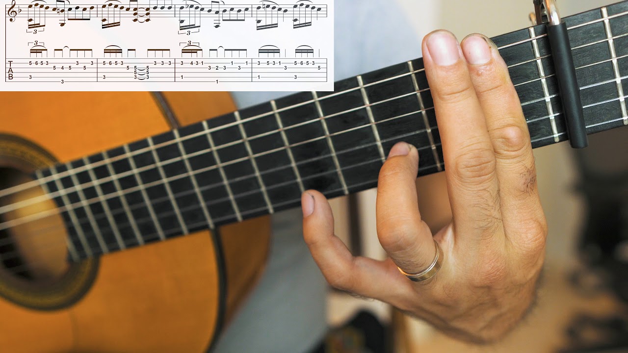 #26 - Falseta Por Tangos (Miguel Ángel Cortés) | Tutorial Guitarra Flamenca