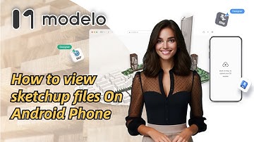 How to view sketchup files On Android Phone|Free 3d models viewer
