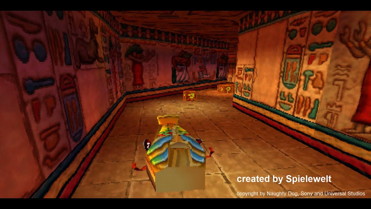 Crash Bandicoot 3 Warped Egypt Tomb Time Theme Soundtrack OST