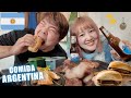 Probando COMIDA ARGENTINA en Shiga de Japón! | Japoneses reacciona a comida argentina 🇦🇷🥩
