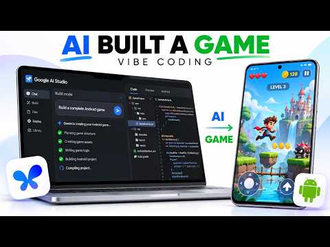 I Built a Complete Android Game with Vibe Code | Google AI Studio