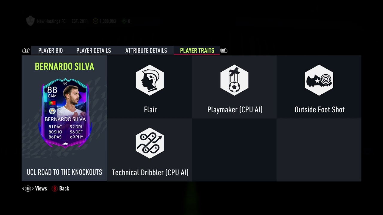 88 Bernardo Silva RTTK SBC FIFA 22