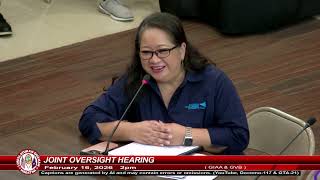 Joint Oversight Hearing - Senator Jesse A. Lujan - February 16, 2026  2PM