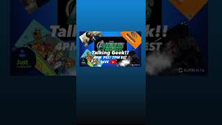 Join us LIVE today 3/30/25 at 4pm PST/ 7pm EST as we talk all things geek.