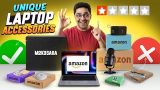 5+ Unique Laptop Accessories from Amazon 🔥 Ranked GOOD ➝ BAD (Don’t Waste Money!)