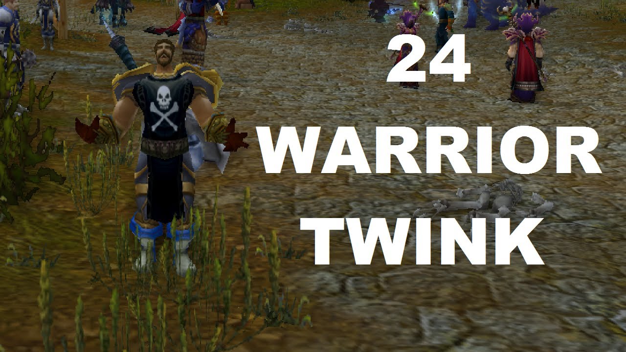 WoW MoP: 24 Twink Warrior Battleground