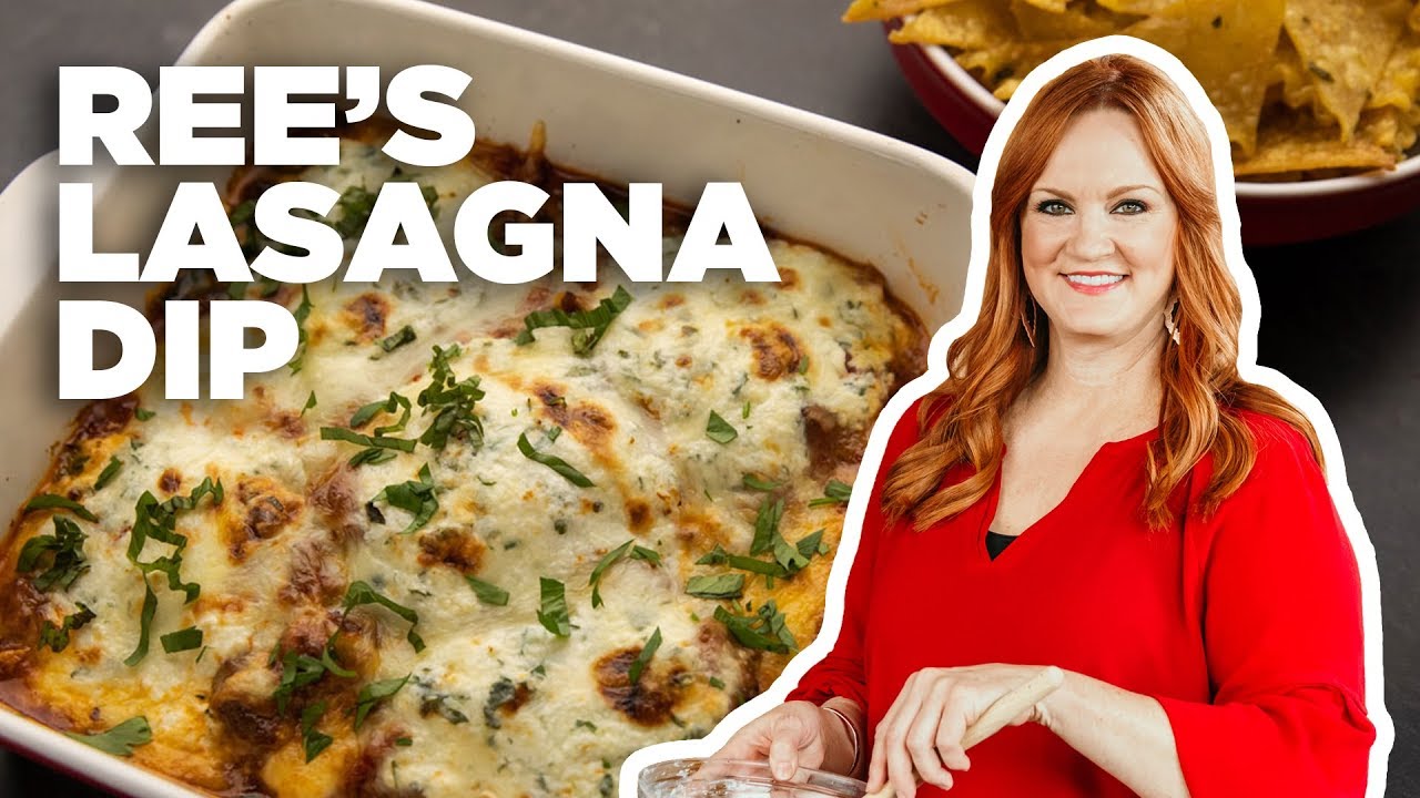 Cheesy Lasagna DIP and Pasta Chips (with Ree Drummond) | The Pioneer Woman | Food Network