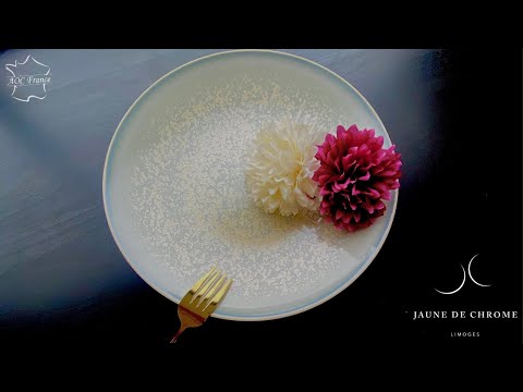 Jaune de Chrome深皿(スープ皿)Paris Jaune De Chrome - ジョーヌ・ド・クローム ] < Noir Paille