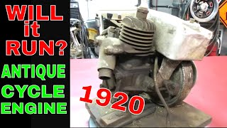 Sitting at Least 45 Years In A Barn, Pre War Elgin Cycle engine.