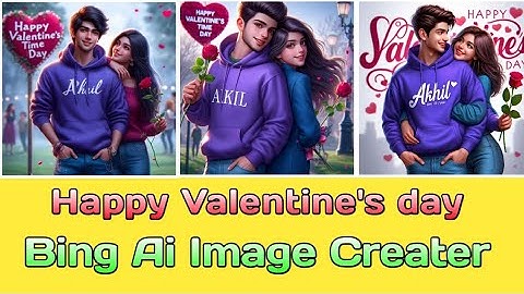 Create 3D Ai Happy Valentine