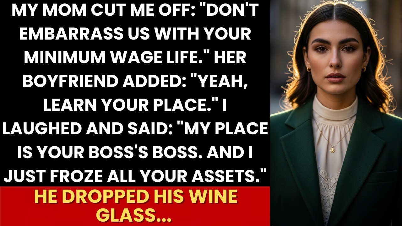 Mom Mocked Me “Minimum Wage Life” — I Smiled “I’m Your Boss’s Boss” And Froze Assets