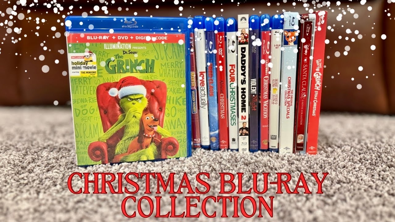 Моя рождественская коллекция Blu-ray – любимые праздничные фильмы и классика