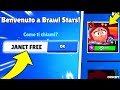 CHE SUCCEDE SE TI CHIAMI JANET SU BRAWL STARS?! *Box opening nuovo brawler brawl stars**