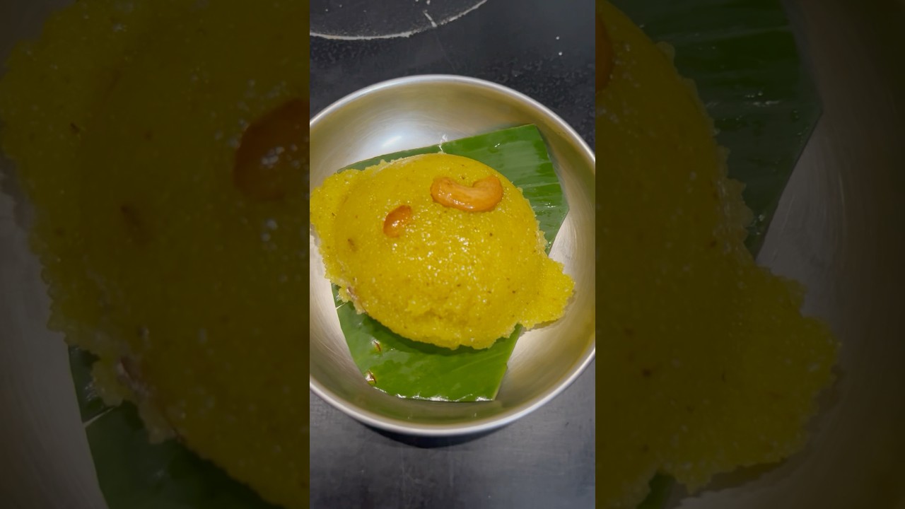 Easy recipe to do when we crave for something sweet #kesari #simplesweet #easysweetdish