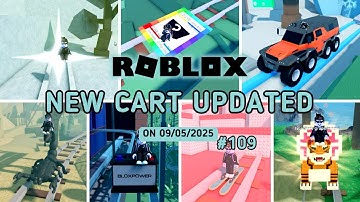 Roblox | Create a Cart Ride | New Carts Updated on 09/05/2025 #109