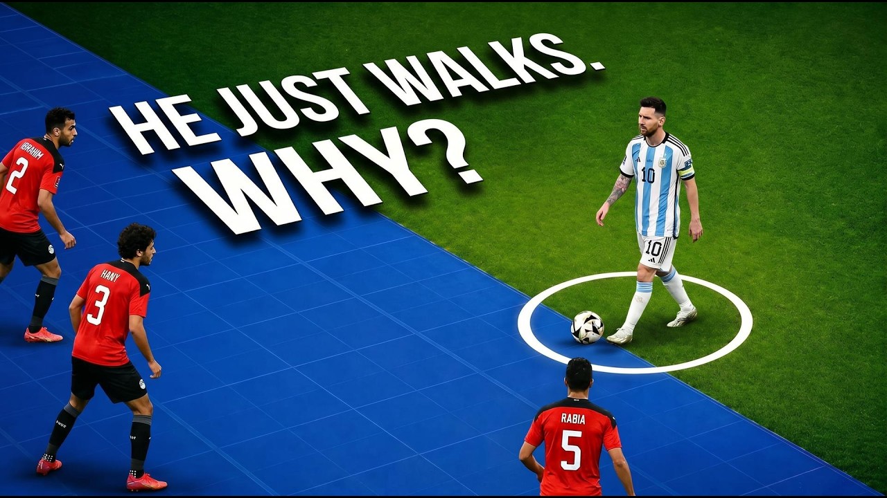 Why Messi Walks 95% of the Game