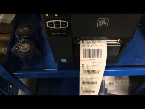 Zebra ZT220 Label Printing Per Store