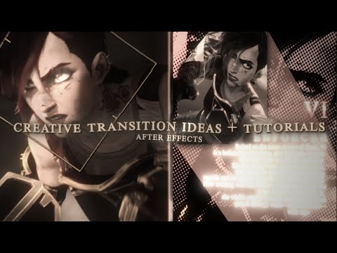 creative transitions ideas + tutorials pt 5 | after effects - YouTube