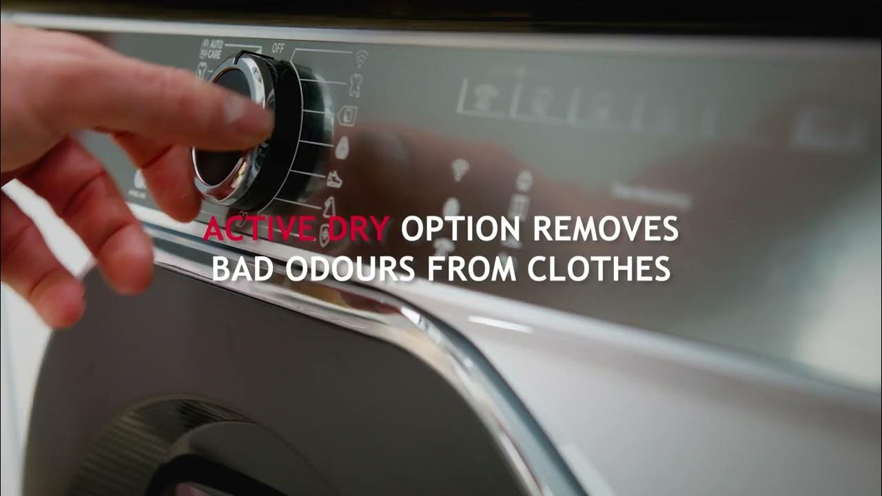 Tumble Dryers Hoover H DRY 550 HUB Active Dry 30s YouTube