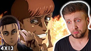 SPINAL FLUID WINE?! Attack on Titan 4x13 REACTION - 