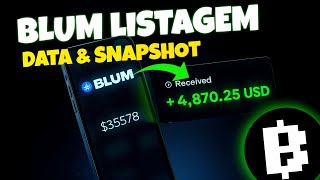 BLUM LISTAGEM – CLAIM BLUM – SNAPSHOT BLUM – URGENTE VERIFIQUE SUA CONTA BLUM AIRDROP