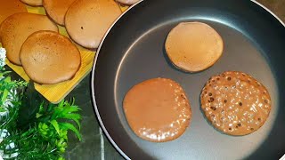 بأن كيك بطريقة المطاعم تابعوهاوبمكونات بسيطه و متوفره بكل بيت.. من الذ وأطيب الوصفات Pancakes