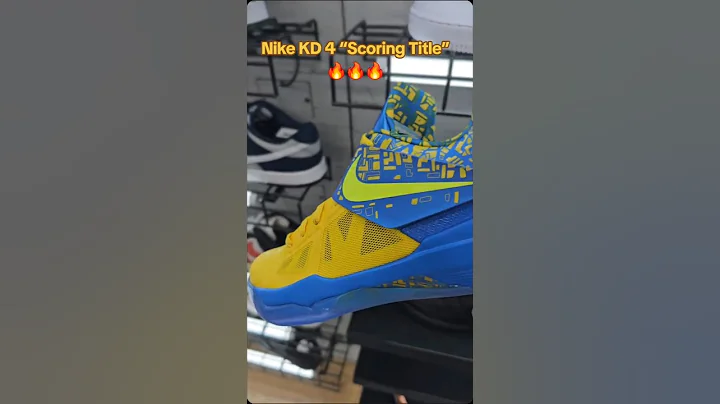 Nike KD 4 “Scoring Title” #shorts #youtubeshorts #kicks #capcut #kevindurant #sneakers #nike #nba