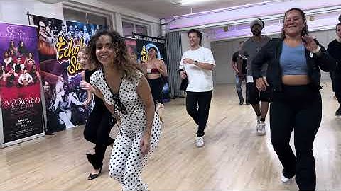 Amneris (Salsa Private Class) at the Echale Salsita & Bachata Montreal Night on September 27 2025