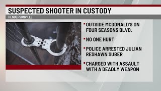 Suspect in NC McDonald’s shooting arrested in Spartanburg