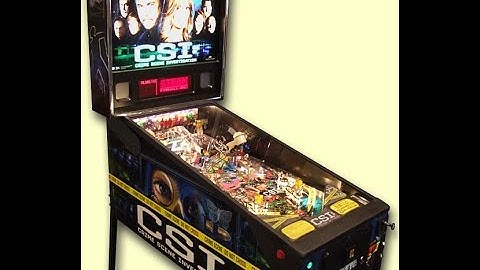 2008 Stern CSI Pinball Gameplay and Tutorial