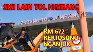 Sisi lain TOL JOMBANG KM 672 KERTOSONO NGANJUK - Tempat Kecelakaan Vanessa Angel