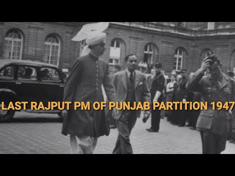 1947 Partition | Pakistani Rajput | Last Pm Of Punjab Malik Khizar ...