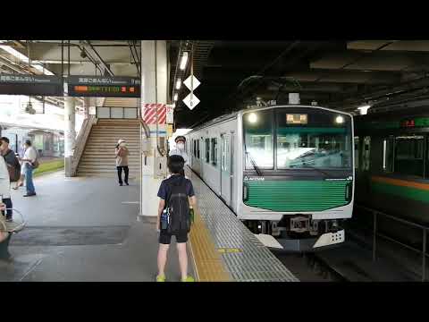 【宇都宮駅から烏山駅まで約1時間ノンストップ！？】烏山線EV-E301系V2編成臨時快速烏山行き宇都宮駅発車