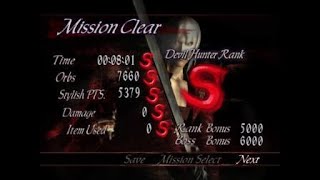 Devil May Cry 3 HD Mission 11 DMD SS Rank - Beowulf