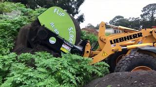 Screening Bucket, screening soil in wet conditions