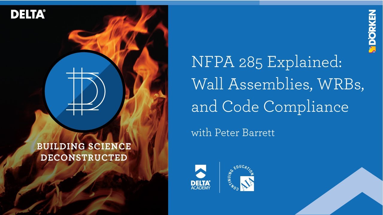 Preview NFPA 285 Explained Wall Assemblies, WRBs, and Code