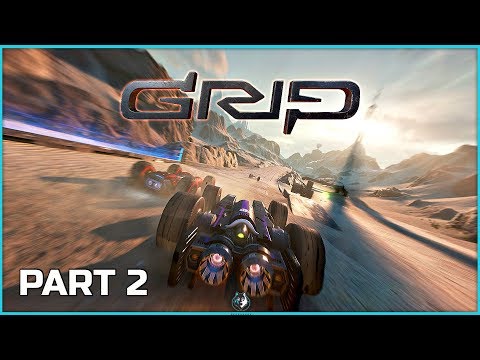 GRIP Combat Racing Campaign Part 2 - The Hydra | PS4 Pro Gameplay